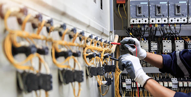 Professional Electrician technician working in Princeton, WI
